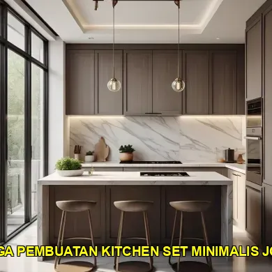 Mengungkap Harga Pembuatan Kitchen Set Minimalis Jogja